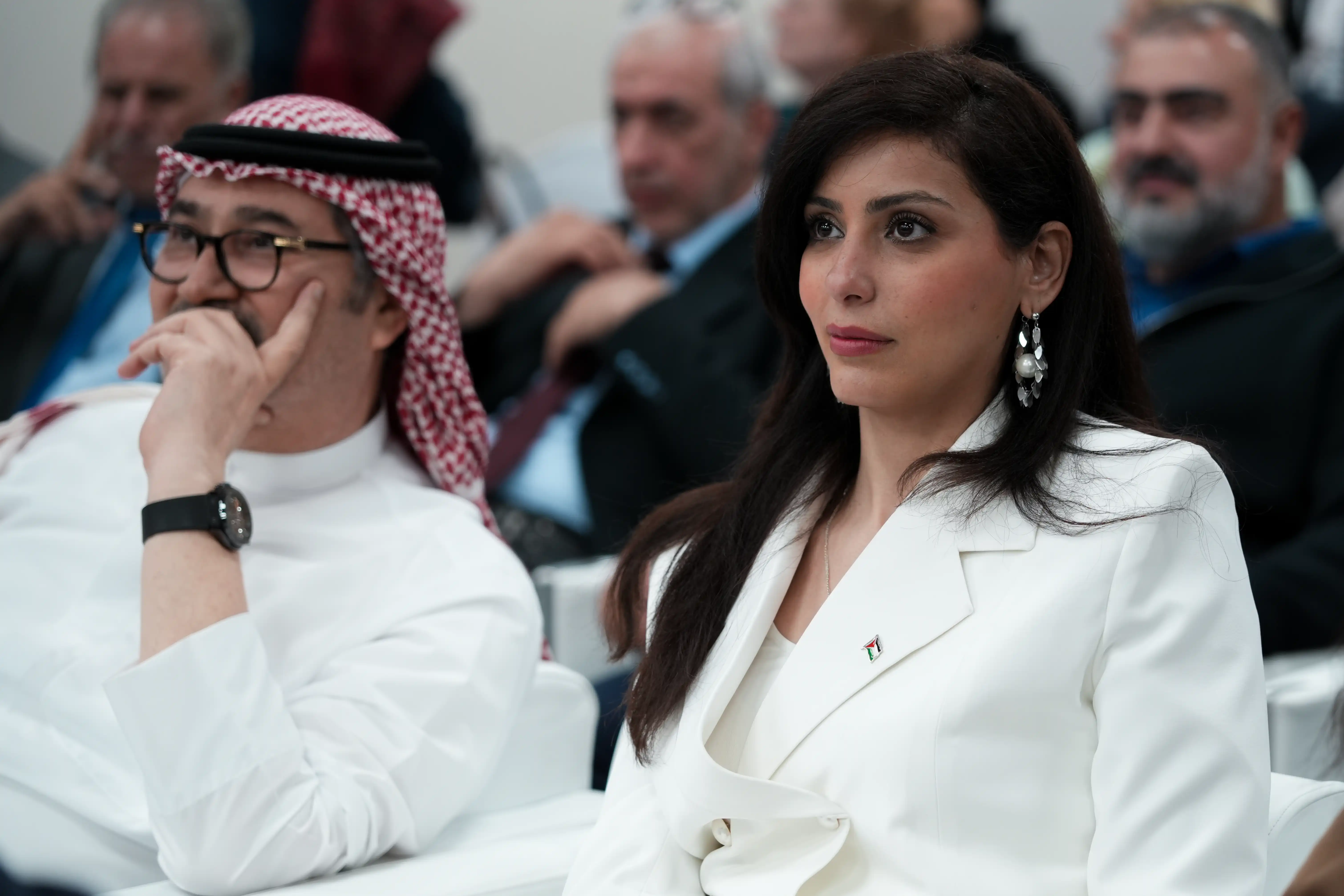 جانب من تدشين موسوعة المخيمات الفلسطينية